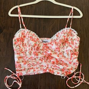 Floral crop top💐